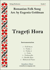 Trageti Hora Orchestra sheet music cover